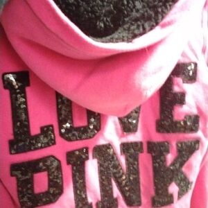 Victoria secret zip up hoodie